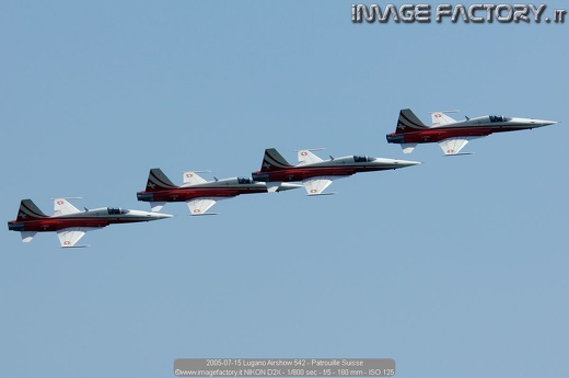 2005-07-15 Lugano Airshow 542 - Patrouille Suisse